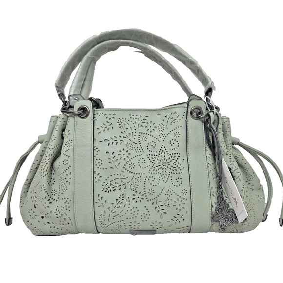 NEW Jessica Simpson Women's Hollis Hobo Handbag Soft Faux Leather Earthy Green - Picture 1 of 9